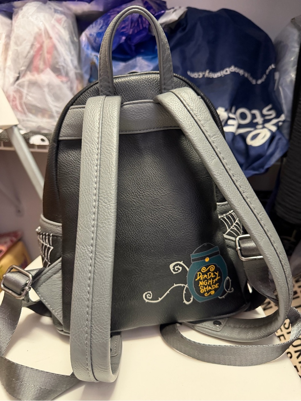 Disney Loungefly The Nightmare Before Christmas Sally & Black Cat Mini Backpack - Picture 3 of 6